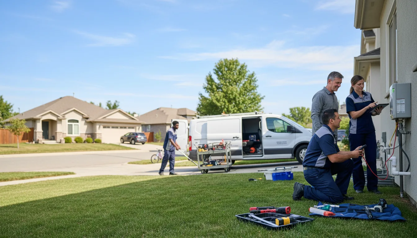Tankless water heater service in Coatsville, MO